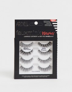 Набор накладных ресниц Ardell Faux Mink Lashes Demi Wispies (4 пары)-Черный