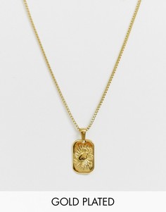 Позолоченное ожерелье с подвеской \Рак\" Image Gang-Золотой