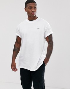 Oversize-футболка с принтом \Limited\" на груди Night Addict-Белый