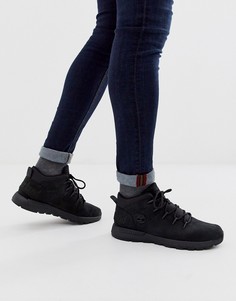 Черные походные ботинки Timberland euro sprint-Черный