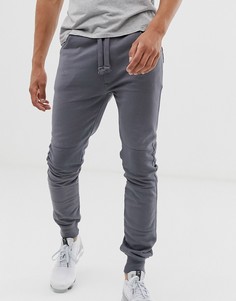 Серые джоггеры Ringspun flack-Серый