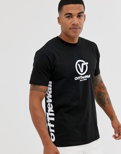 Черная футболка Vans-Черный