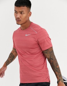 Красная футболка Nike Running Miler-Красный