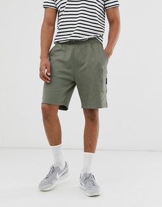 Трикотажные шорты цвета хаки Burton Menswear-Зеленый