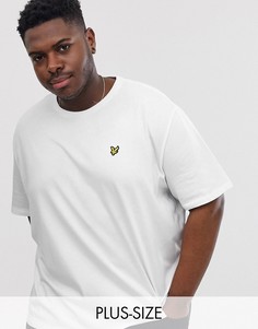 Белая футболка с логотипом Lyle & Scott-Белый