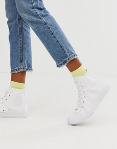 Высокие белые кеды Converse Chuck Taylor-Белый