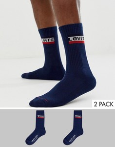 Набор из 2 пар темно-синих носков Levis-Темно-синий Levis®