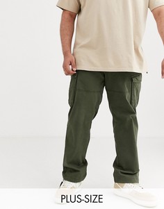 Брюки карго цвета хаки Jack & Jones Intelligence-Зеленый
