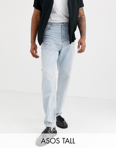 Синие джинсы с завышенной талией ASOS DESIGN Tall-Синий