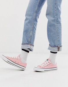 Розовые мягкие кеды Converse Chuck Taylor All Star Ox-Розовый