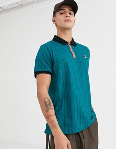 Синее поло с полосками Fila BB1 Vintage-Синий