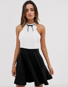 Короткое приталенное платье Ted Baker - Bahati-Мульти