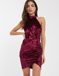 Облегающее платье AX Paris-Фиолетовый