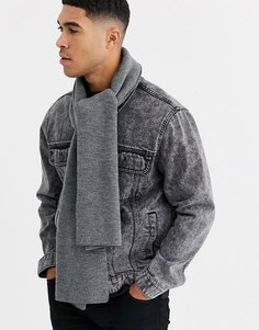 Серый шарф Jack & Jones