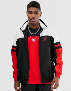 Красная спортивная куртка с логотипом Puma-Красный