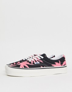 Кеды с принтом листьев Vans Anaheim Era-Черный
