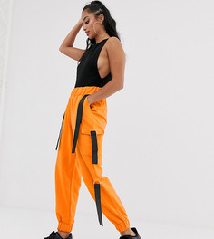 Джоггеры карго ASOS DESIGN Petite-Зеленый