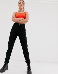 Чиносы прямого кроя Noisy May-Черный