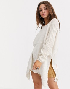 Легкий джемпер Free People My Girl-Белый