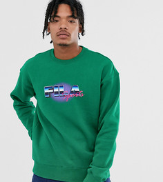 Зеленый свитшот с принтом Fila Owlie эксклюзивно для ASOS