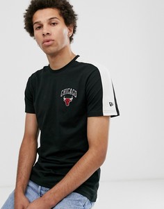 Черная футболка New Era NBA Chicago Bulls Arch Woodmark-Черный