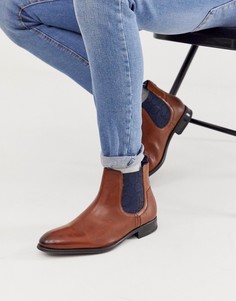 Светло-коричневые кожаные ботинки челси Ted Baker travic-Светло-коричневый