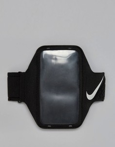 Черный браслет на предплечье для телефона Nike Running