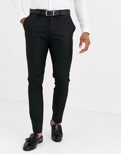 Черные брюки скинни Topman-Черный