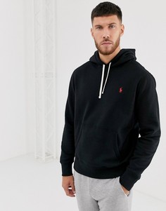 Черный худи с логотипом Polo Ralph Lauren