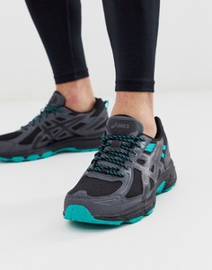 Черные кроссовки Asics Gel Venture 6 trail-Черный