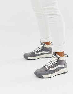 Серые кроссовки Vans - UltraRange HI MTE sherpa-Серый