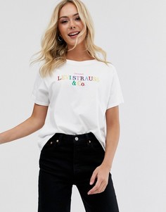 Футболка в университетском стиле 90-х Levis-Белый Levis®