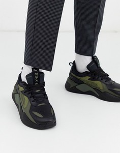Кроссовки с камуфляжным принтом Puma RS-X Winterized-Черный