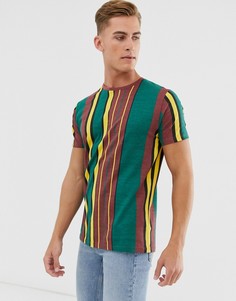 Футболка с полосками Brave Soul-Мульти