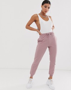 Классические джоггеры со шнурком ASOS DESIGN-Фиолетовый