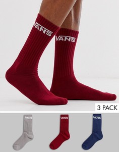 Комплект из 3 пар носков Vans-Мульти