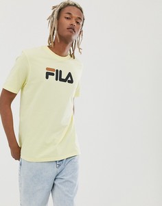 Желтая футболка с логотипом Fila Eagle-Желтый
