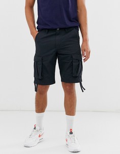 Шорты карго в стиле милитари Produkt-Темно-синий