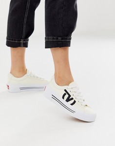 Белые кроссовки Vans Sid NI-Белый