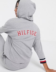 Серое худи Tommy Hilfiger-Серый