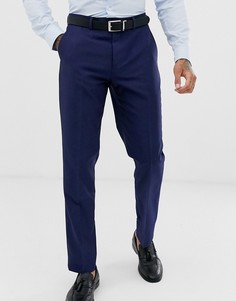 Синие облегающие брюки Harry Brown-Синий