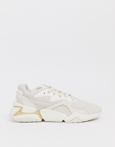 Бежевые кроссовки Puma Nova Pastel Grunge-Бежевый