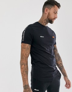Черная футболка с лентой ellesse Fede-Черный