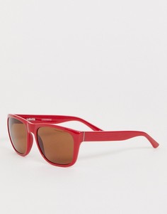 Красные солнцезащитные очки в квадратной оправе Levis-Красный Levis®