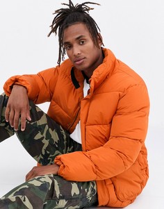 Дутая куртка цвета ржавчины Dickies Olaton-Оранжевый