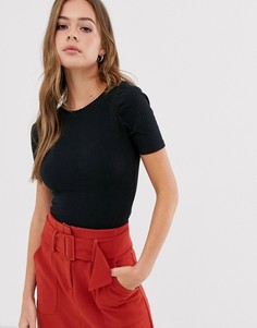 Черное боди New Look-Черный