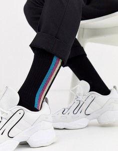 Спортивные носки в блестящую полоску ASOS DESIGN-Мульти