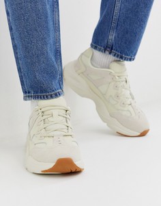 Кремовые кроссовки на массивной подошве Skechers Stamina Airy-Бежевый