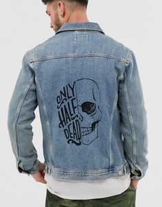 Синяя джинсовая куртка Jack & Jones Originals-Синий