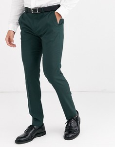 Зеленые узкие брюки Jack & Jones Premium-Зеленый